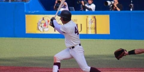 中川卓也が待望の初打点！小宮山悟監督「さすがだと思わせる選手にしなければいけない」【5/19 春季東京六大学野球 2回戦 法政大学 vs 早稲田大学】