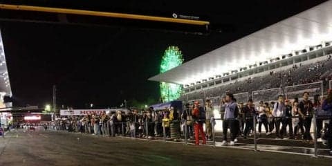 【F1 日本GP】ナイトピットウォークなど、決勝前夜もイベント盛りだくさん