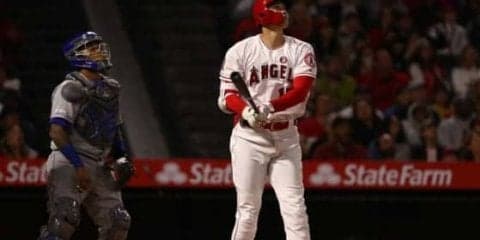 【MLB】大谷の豪快2号、米解説者は思わず「ああっ」　スイング絶賛「極めて力強い」