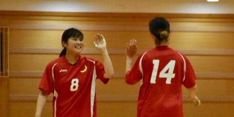 【ハンドボール部女子】　最終戦で大教大に勝利し、春季リーグ戦準優勝！