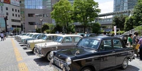 懐かしのダットサンがずらり…品川クラシックカーレビューイン港南