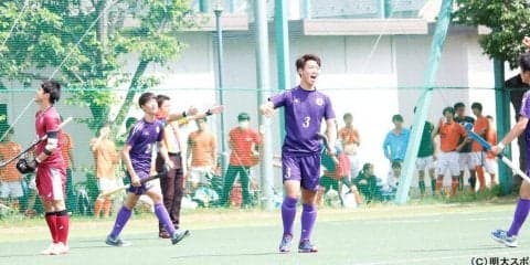 苦闘の末勝ち抜いた準決勝 強豪撃破し頂点へ／関東学生春季１部リーグ戦