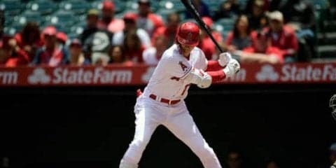 【MLB】大谷翔平、7試合ぶりノーヒット　3打数0安打1四球、エ軍は5割復帰ならず