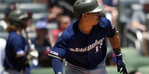 【MLB】ブルワーズの日系3世ヒウラがメジャー初本塁打「間違いなくいい気分だよ」