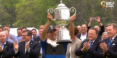 【動画】ブルックス・ケプカが完全優勝！　タイガー・ウッズ以来の連覇達成