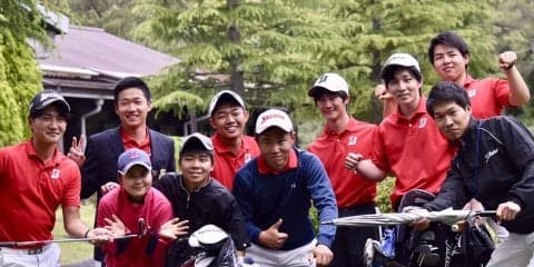 【ゴルフ部】大会１日目を３位で折り返す！
