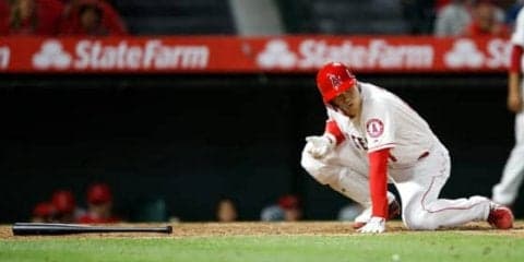 【MLB】大谷翔平、右手薬指負傷も骨に異常なし　指揮官は欠場視野「早いうちに戻れる」