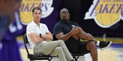 辞任したマジック・ジョンソンがレイカーズ内部の確執を暴露「我慢できなかった」