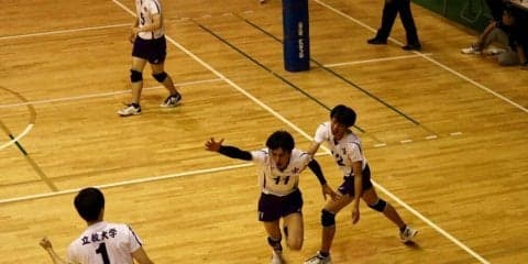 【バレーボール部】猛攻魅せ、最終戦飾る