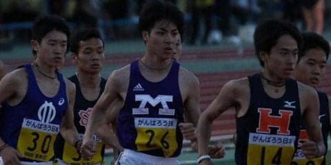 小袖が１万メートルで８位入賞！／関東学生対校選手権