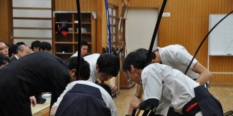 【弓術（男子）】最後まで早大寄せ付けず勝利 昨年の雪辱晴らす　令和元年度対早稲田大学定期戦