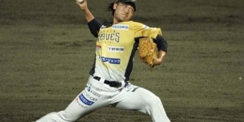 ドジャース入団のBC栃木・北方、160キロ！　茨城戦で登板、1回を3者凡退