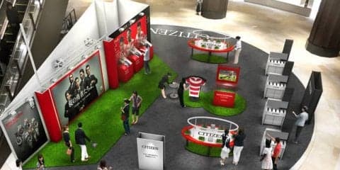 シチズン、日本代表を応援する「ラグビー日本代表モデル発売記念イベント」開催