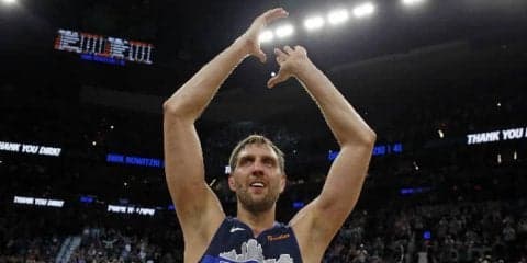 マブス一筋21年のダーク・ノビツキーの功績を称え、『ノビツキー通り』が誕生へ