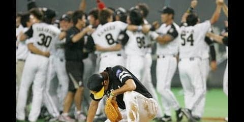 斉藤和巳が燃え尽きた試合。絶望へと繋がる稲葉篤紀に投じたあの一球