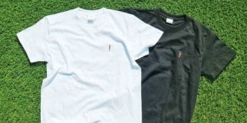 アルビレックス新潟、SHUKYU MagazineとのコラボTシャツ「ALB-Boy TEE」発売