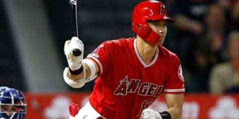 【MLB】大谷翔平、第2打席で内野安打！　チャレンジで判定覆り、自身最長11試合連続出塁