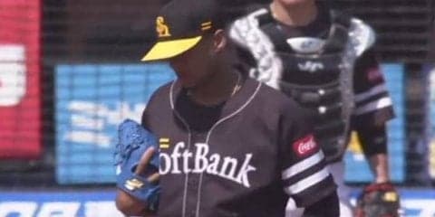 鷹ミランダ、来日後最短KO　2回0/3で6安打4失点と炎上