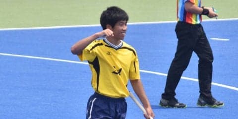 【陸上ホッケー部男子】 甲南大に勝利し、王座進出を懸けたプレーオフへ