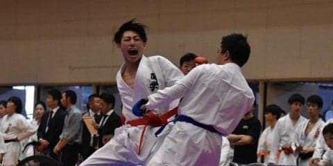 【空手道部】 今季初の団体戦は男女ともに２回戦敗退