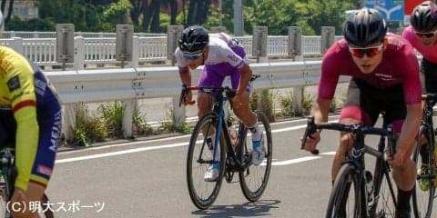 宇佐美が10位　苦手なクリテで爪痕残す／全日本学生クリテリウム