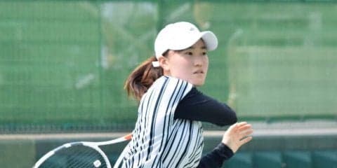 【庭球部女子】  シングルス１回戦は６名が順調に突破！
