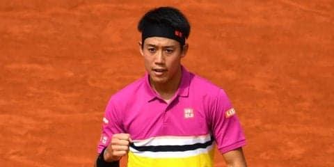 錦織「最初のブレークは大きかった」。課題だったフォアハンドも好調[全仏オープン]