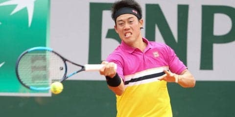 錦織 1回戦快勝で好スタート。フェデラー、チチパスも順当に勝ち上がり[全仏オープン]