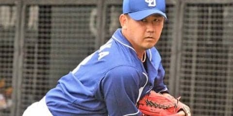 中日松坂「試合でこう抑えたいというのは出せた」　今季初実戦は2回3K完全