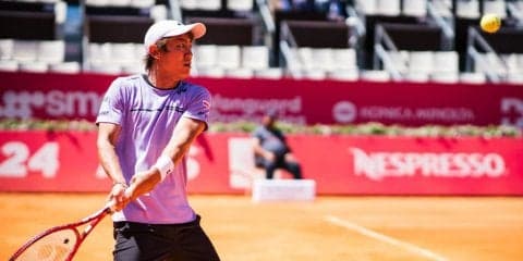 【速報】西岡が第1セットを落とす。全仏OP初勝利目指して世界66位マクドナルドと対戦[全仏オープン]