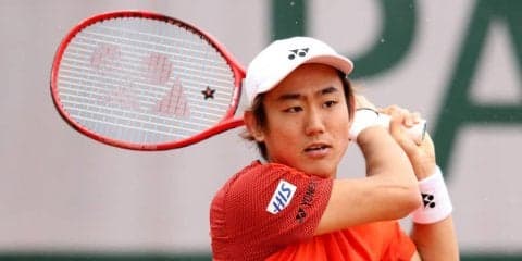 【速報】西岡が第2セットを奪い返す。全仏OP初勝利目指して世界66位マクドナルドと対戦[全仏オープン]