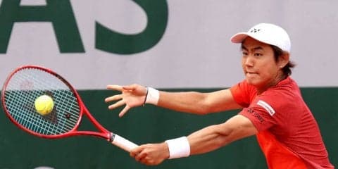 【速報】西岡が第3セットを落とし、後がない状況に。全仏OP初勝利目指して世界66位マクドナルドと対戦[全仏オープン]