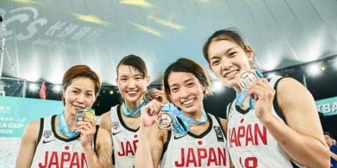 3人制アジアカップ、高い総合力を見せつけた3x3女子日本代表が銅メダルを獲得