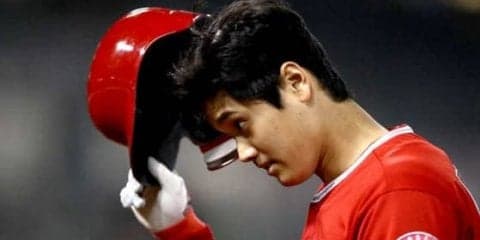 【MLB】大谷翔平、第4打席は158キロ直球に見逃し三振　18試合出場で今季20個目の三振