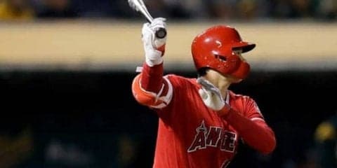 【MLB】大谷翔平が決めた！　決勝2点タイムリーに「甘い球がきてしっかり打てた」