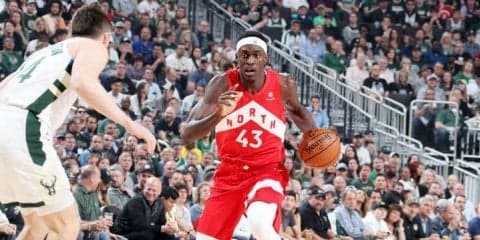 伸び盛りのパスカル・シアカム、ドレイモンド・グリーンと比較されるも「僕は僕」