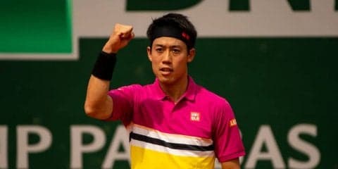 【速報】錦織 5年連続で3回戦進出。完全アウェーはね返し地元ツォンガ撃破[全仏オープン]
