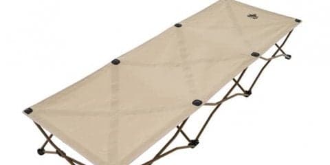 広げるだけで使用できるアウトドア向けベッド「Tradcanvas コンフォートベッド」発売