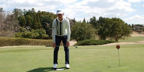 星野陸也がパッティングを伝授　目の位置が正確ならばストロークも安定する