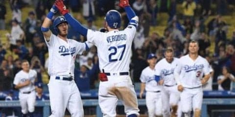【MLB】ドジャース、最大5点差を大逆転サヨナラ勝ち　新人ベルドゥーゴ「凄いね！」