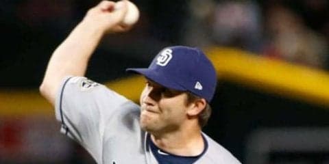 【MLB】パドレス右腕の“ノールック美守”に米興奮「なんというプレーだ」「マジかよ」