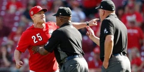 【MLB】“故意死球”に「間違いない」　猛抗議で退場の指揮官を選手も「全面的に支持」