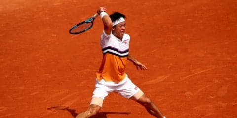 【速報】錦織 フルセットの死闘制し5年連続ベスト16進出。最終セット2ブレークダウンから大逆転[全仏オープン]