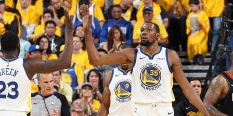 ケビン・デュラントはNBAファイナル第2戦も欠場、ホームに戻る第3戦から復帰？