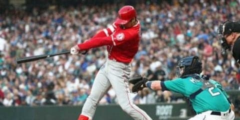 【MLB】大谷翔平、10戦ぶり3号ソロは最高到達点15メートルの超低空弾！　飛距離110メートル