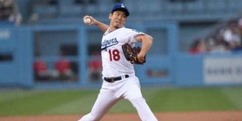 【MLB】前田健太は6回2失点の快投、自身4連勝で今季7勝目＆5月4勝！　ド軍は3連勝
