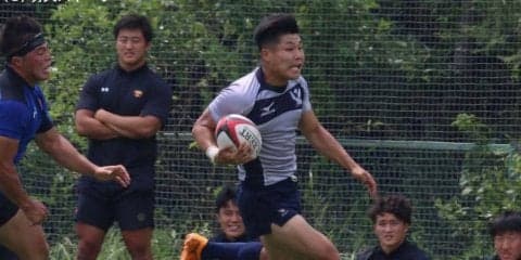 後半追い上げ　帝京大に逆転勝利／練習試合