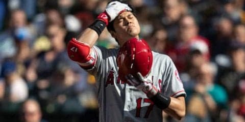 【MLB】大谷翔平、4打数無安打で5試合ぶりノーヒット　第4打席で四球で5戦連続出塁