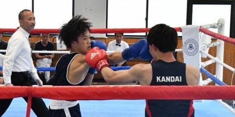 【ボクシング部】 全試合で判定に持ち込むも、関大に２－７で敗北