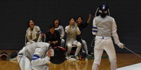 【フェンシング部】 王座決定戦、女子フルーレと女子エペともに４位で終幕